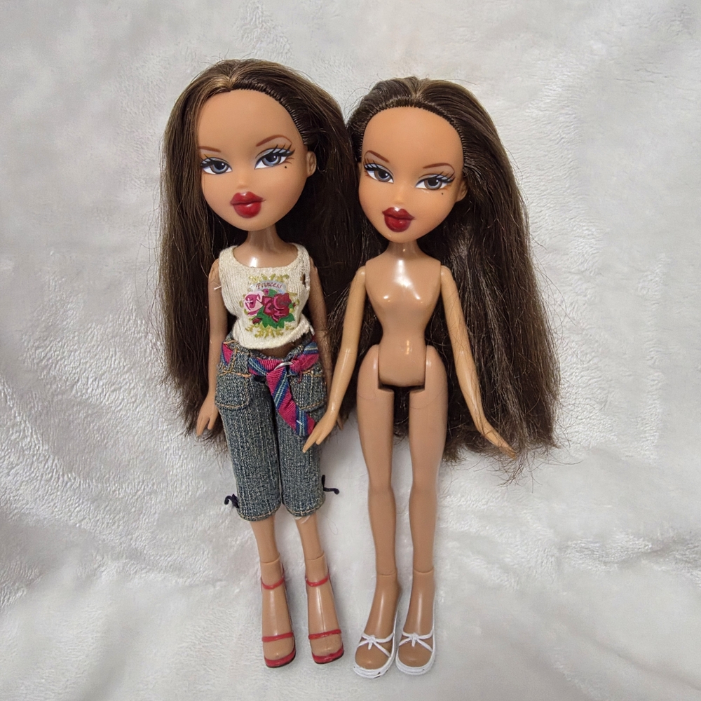 โVintage 2004 Bratz Funk Out Yasmin Duo with Original Outfit and Shoes